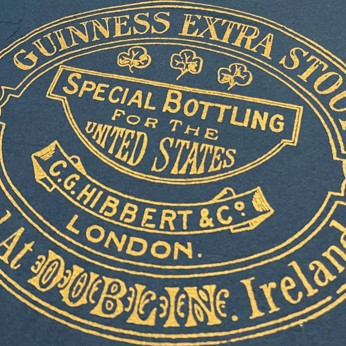 Arthur Guinness Harp Airforce Blue T-Shirt - Image 5