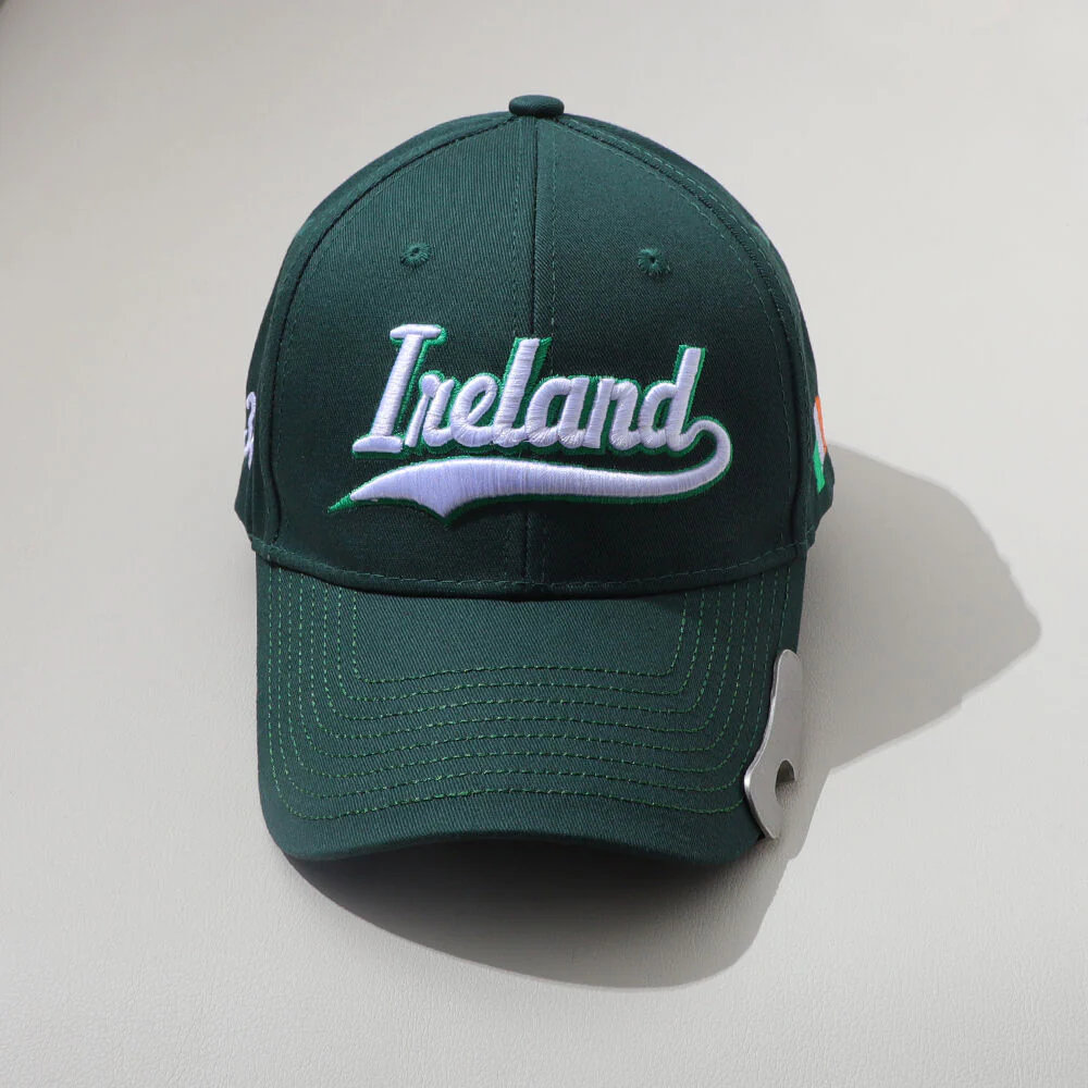 Baseball Cap With Bottle Opener Green - Image 2