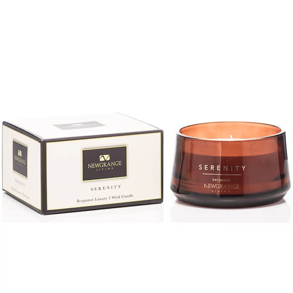 Bergamot Luxury 3 Wick Candle - Image 2