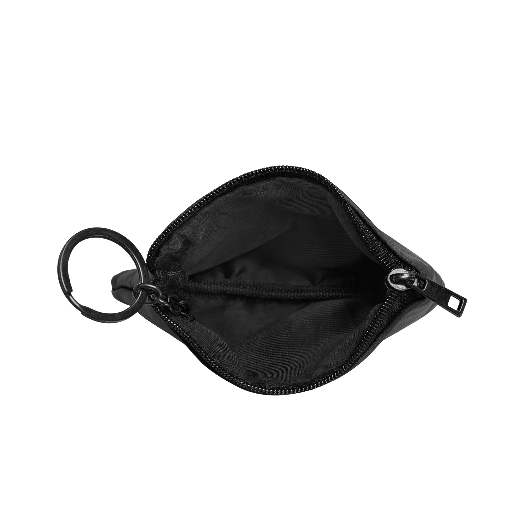 Celtic Crafts Ireland Black Leather Zip Coin Purse - Image 2