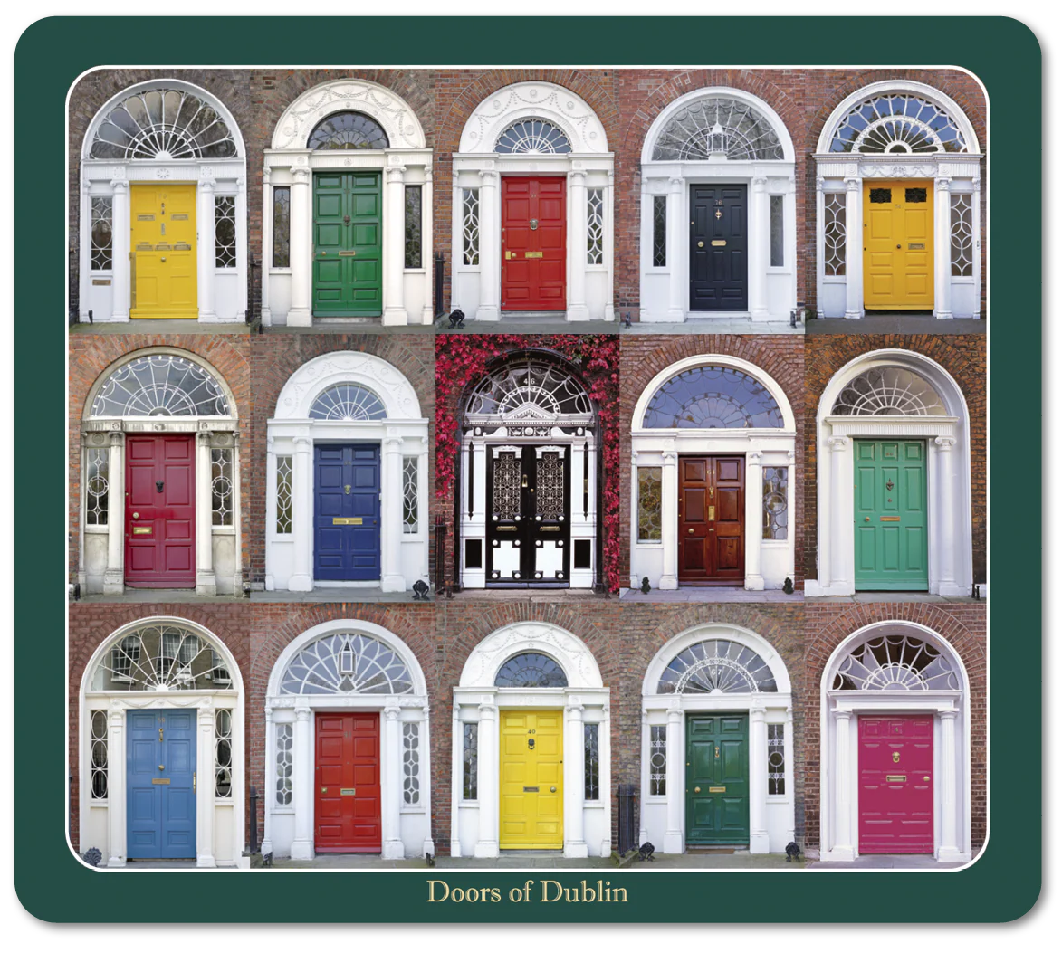 Doors of Dublin Image Table Coasters - Image 2