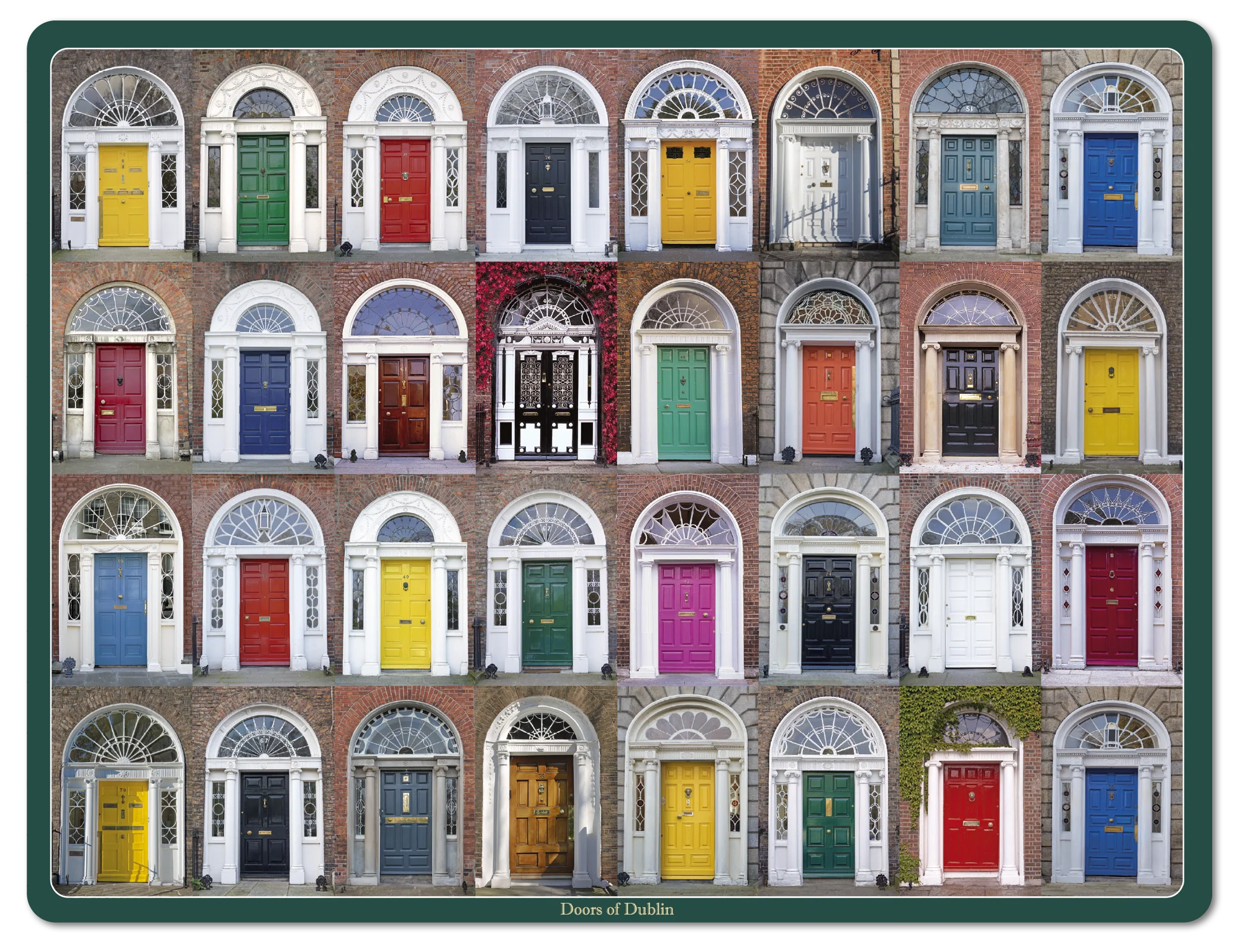Doors of Dublin Image Table Placemats - Image 2