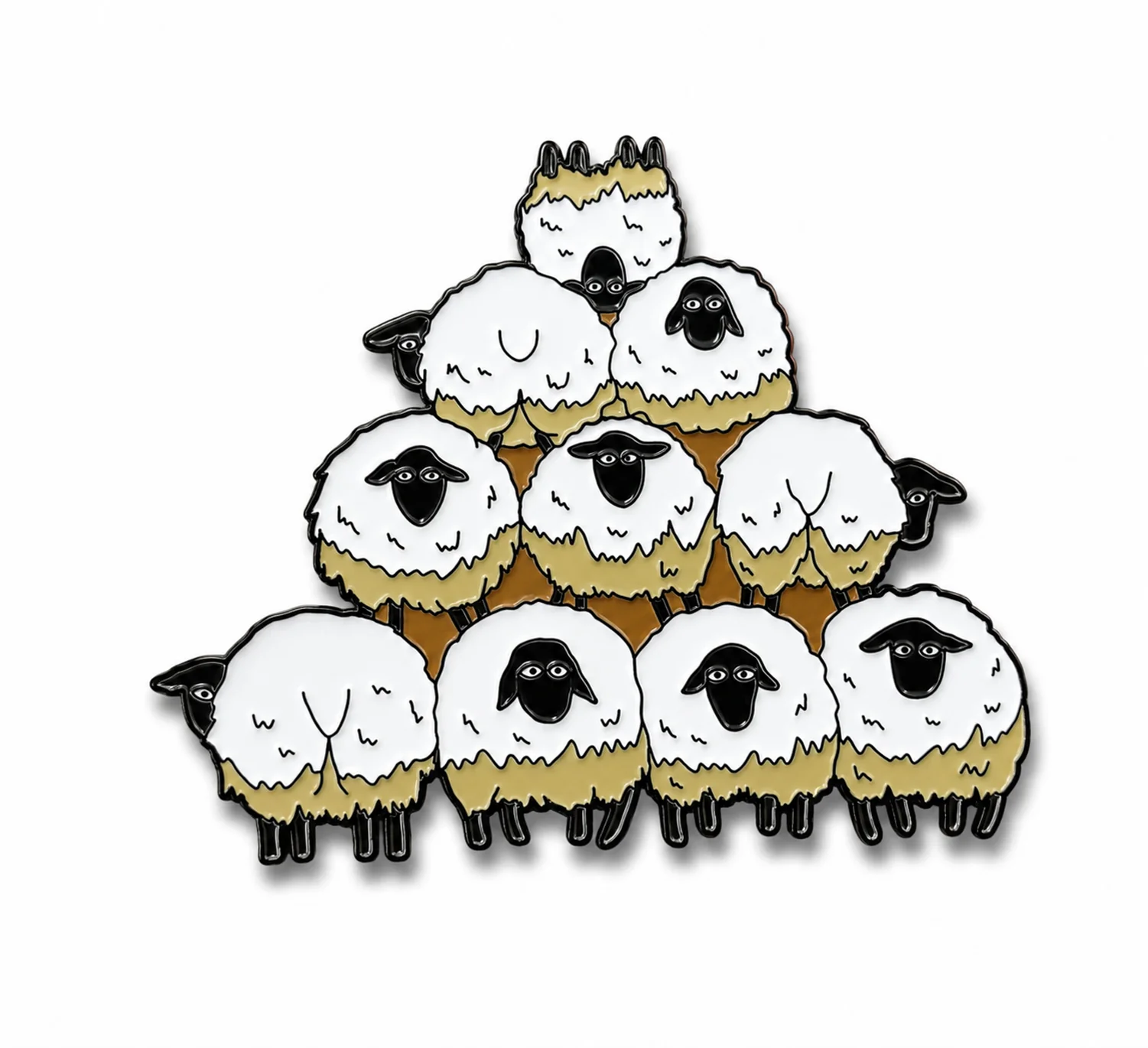 Eejits Enamel Pin