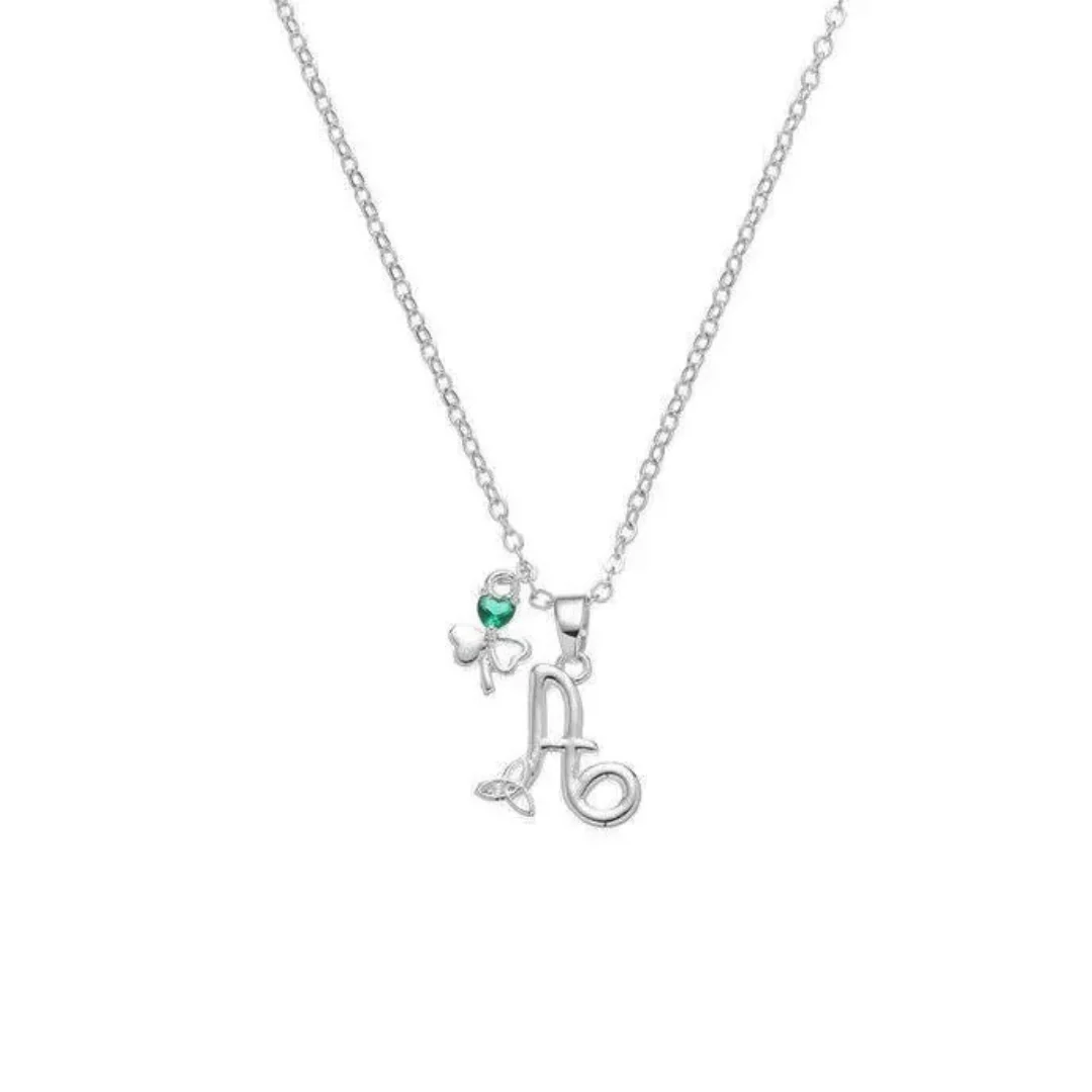 Grá Collection Silver Plated Initial Necklace