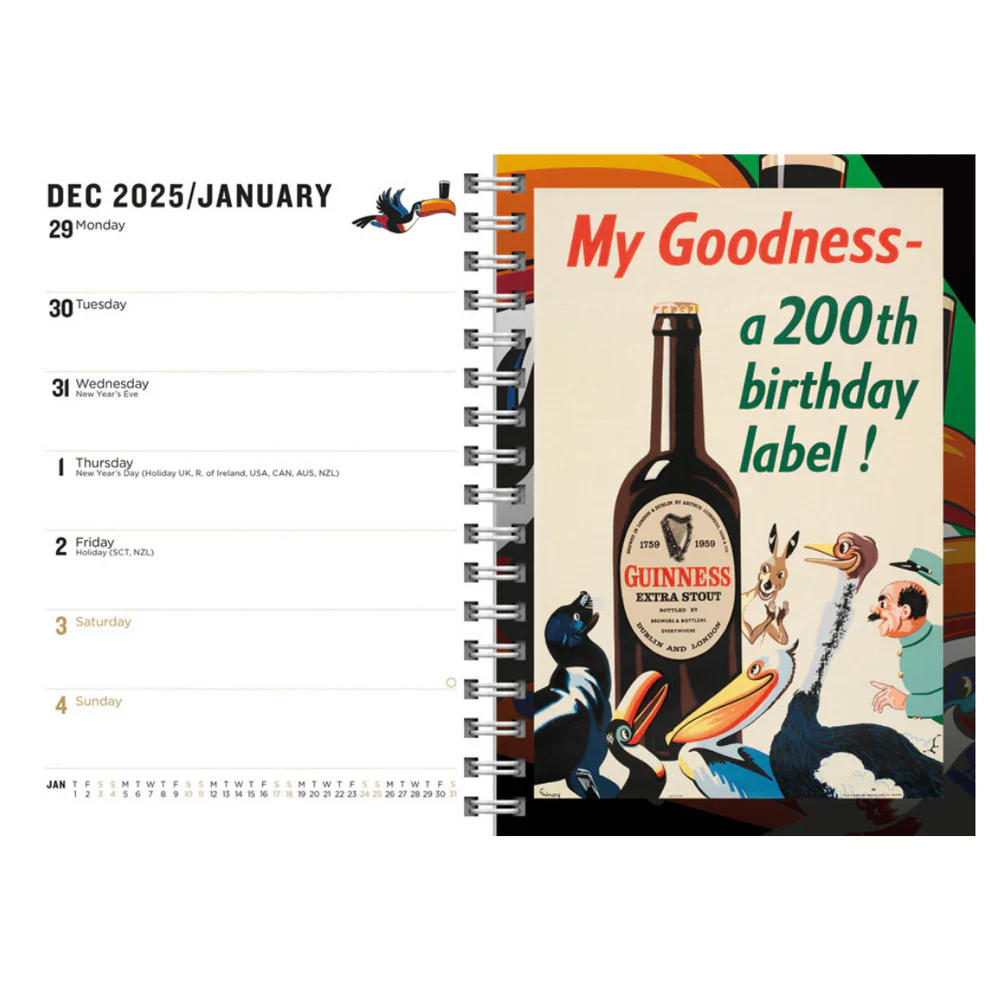 Guinness A5 Diary 2026 - Image 2