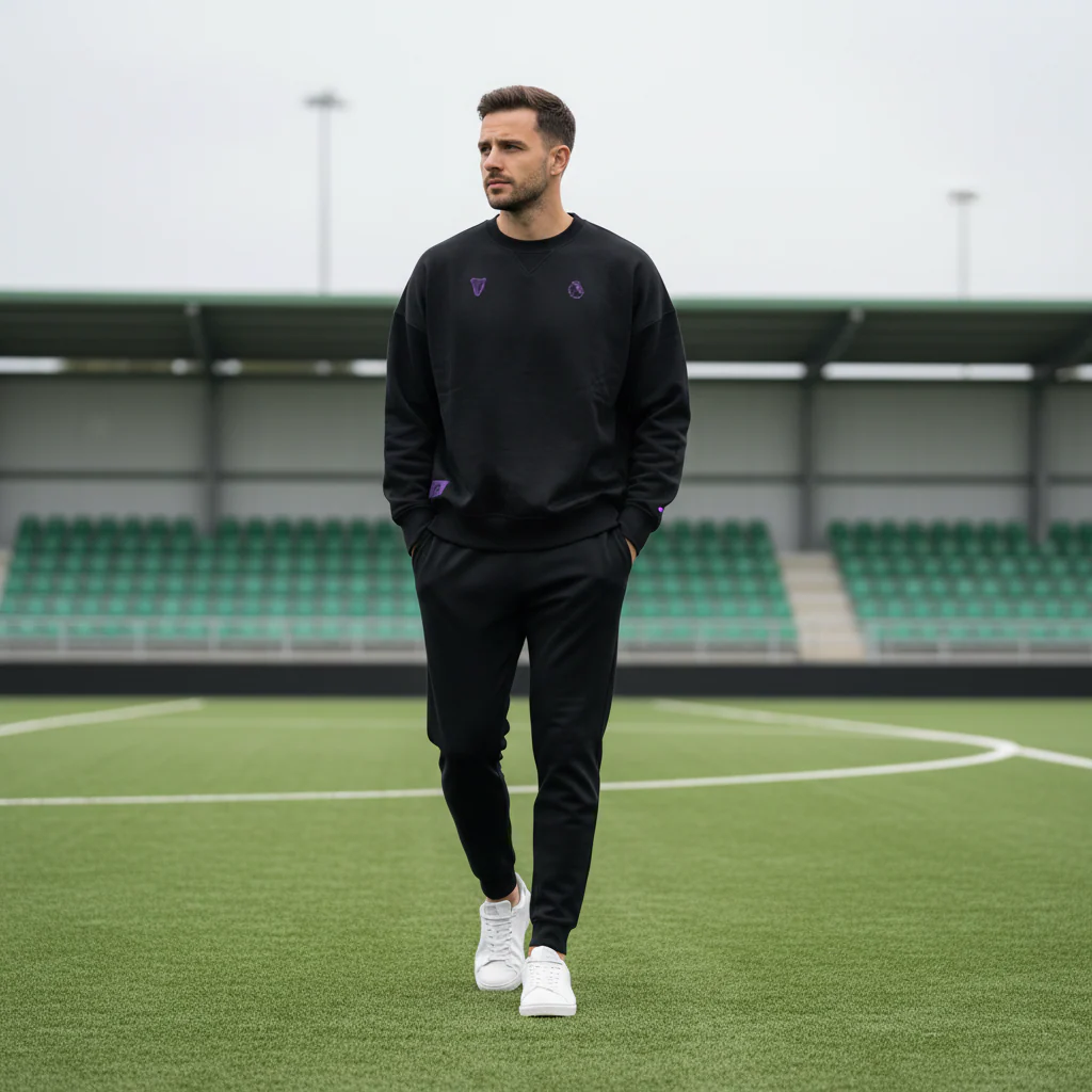 Guinness Black and Purple Premier League Sweatshirt - Image 2