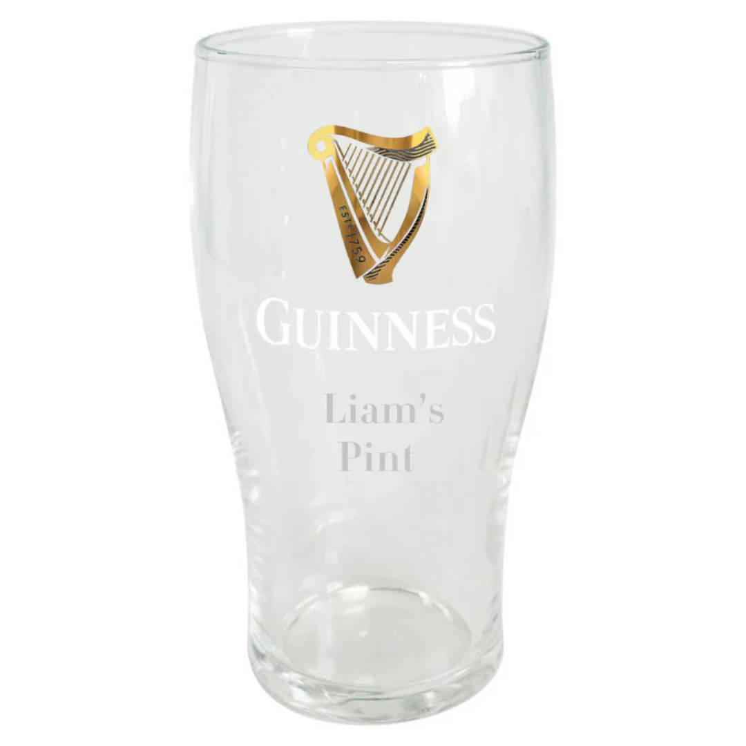 Guinness Classic 2 Pack Tulip Pint Glasses - Image 4