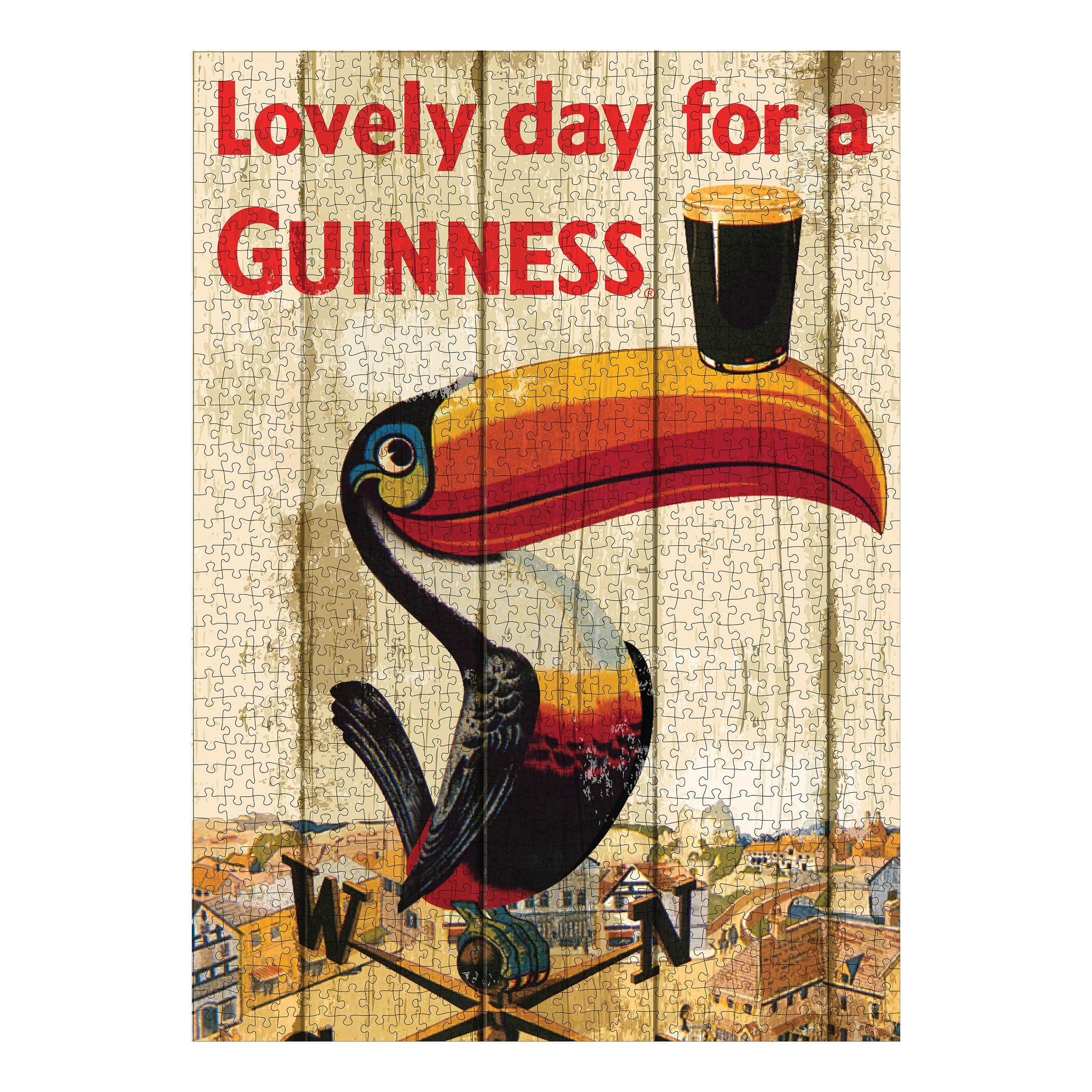 Guinness Gilroy 1000 Piece Puzzle - Image 2