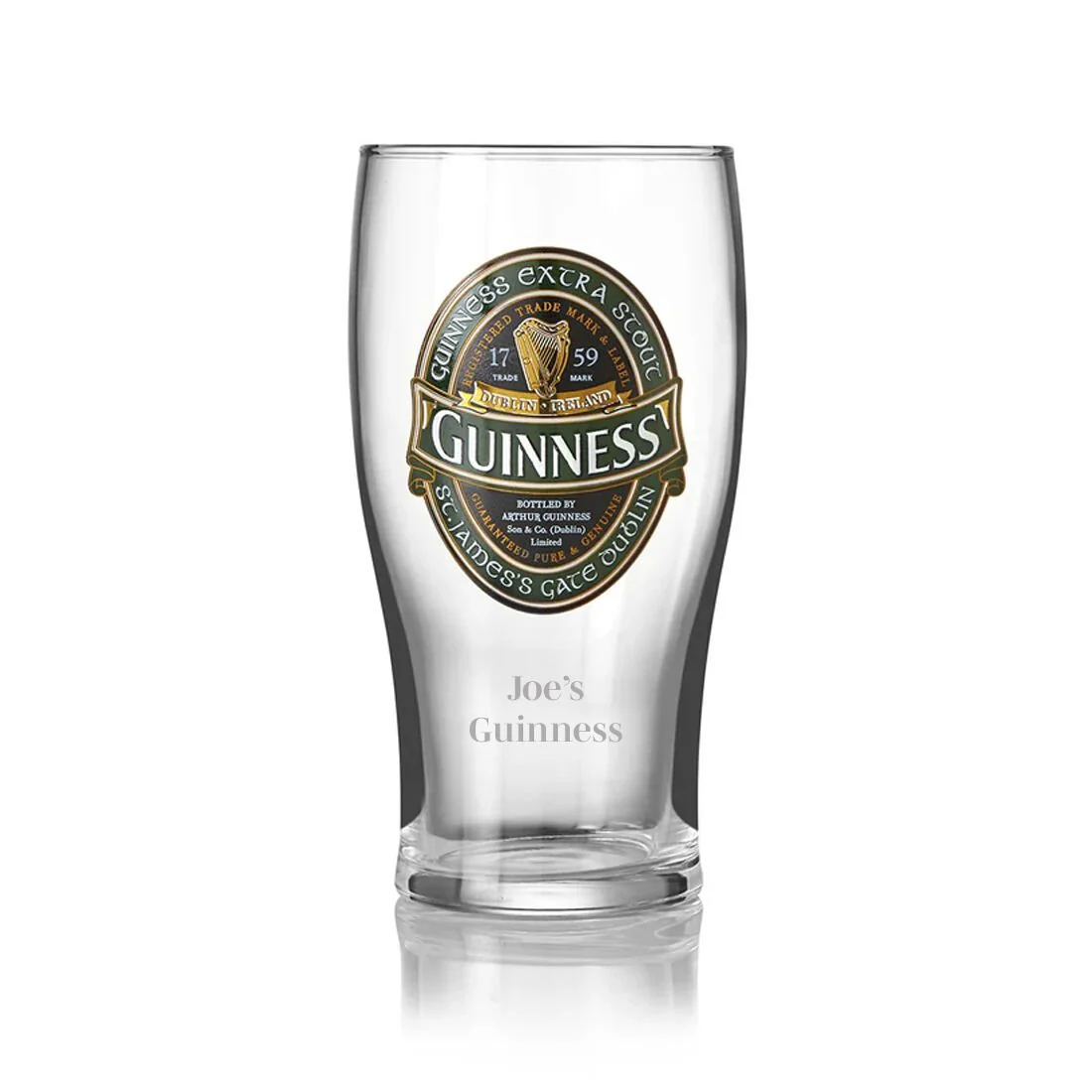 Guinness Ireland 2 Pack Pint Glasses - Image 2