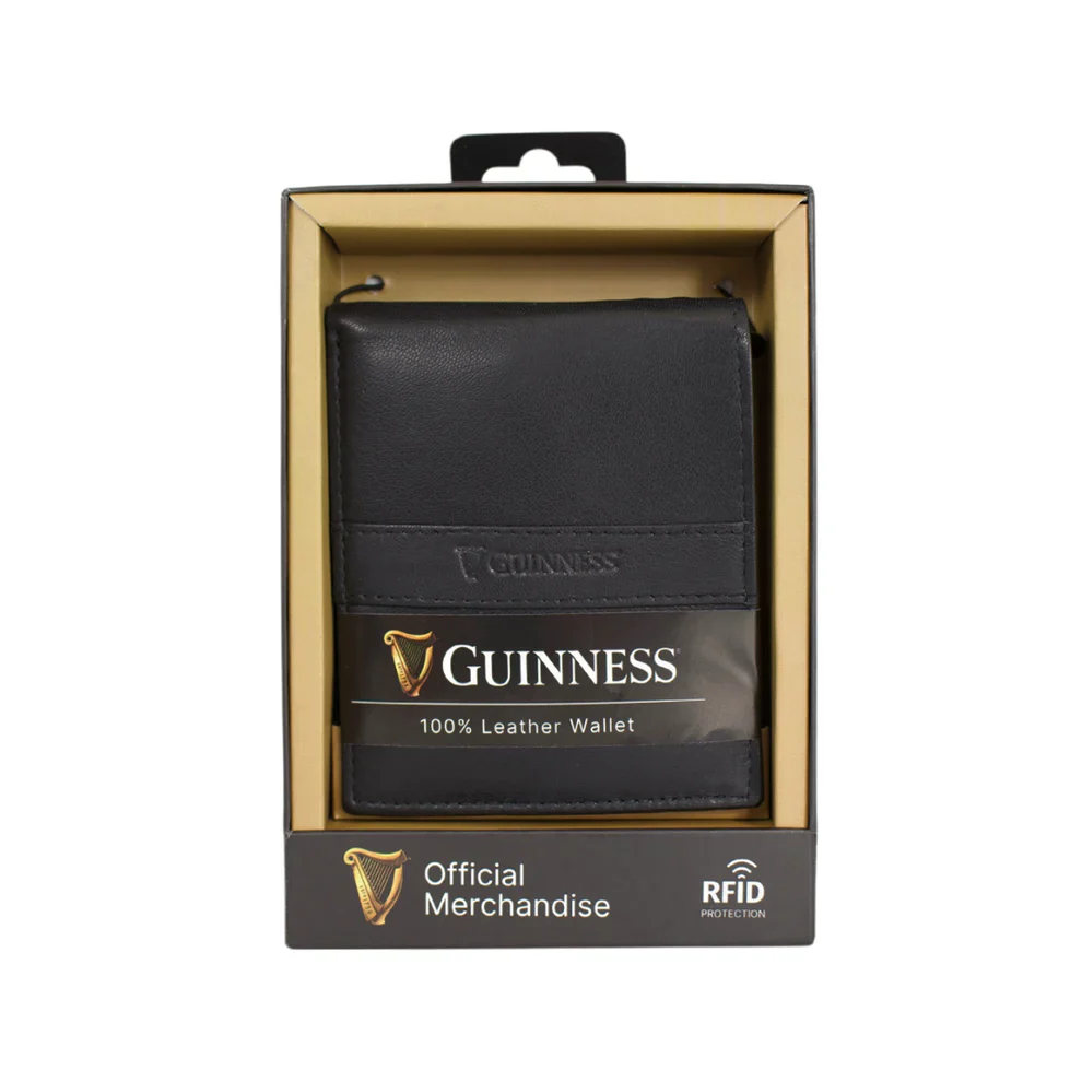 Guinness Leather Wallet With Zip Pocket - Image 2
