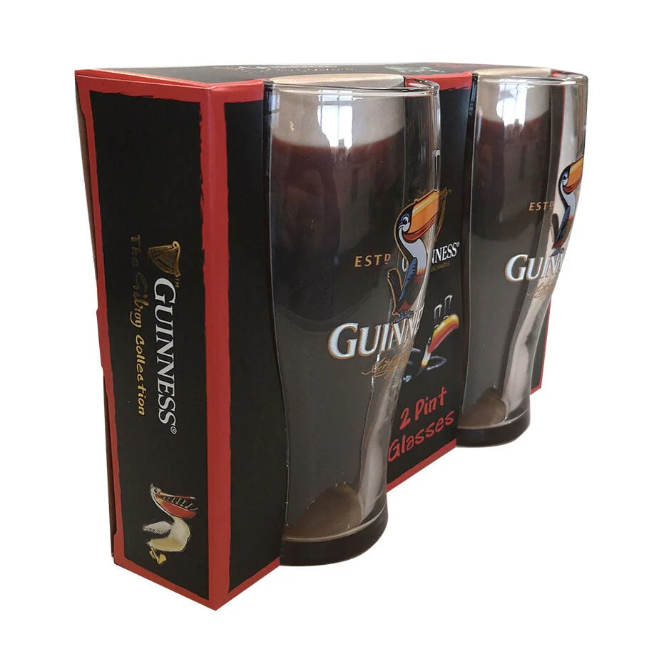 Guinness Toucan Design Two Pack Pint Glasses - Image 7