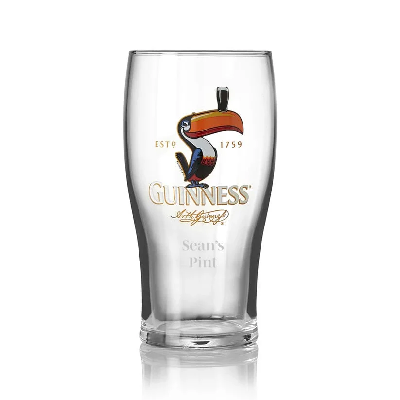Guinness Toucan Pint Glass - Image 2