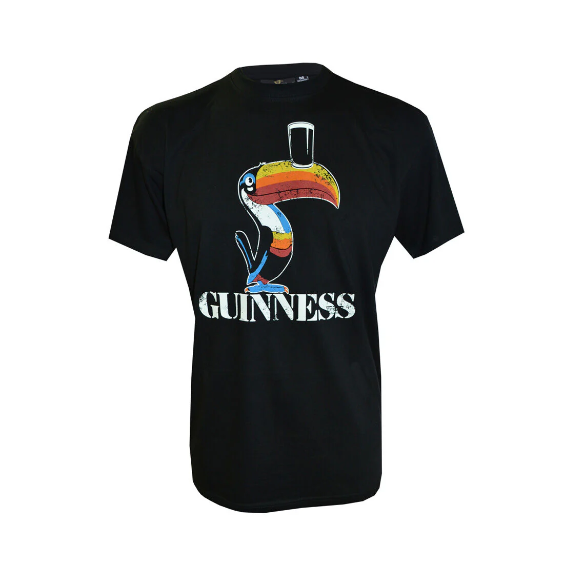 Guinness Toucan & Pint Print Black T-shirt