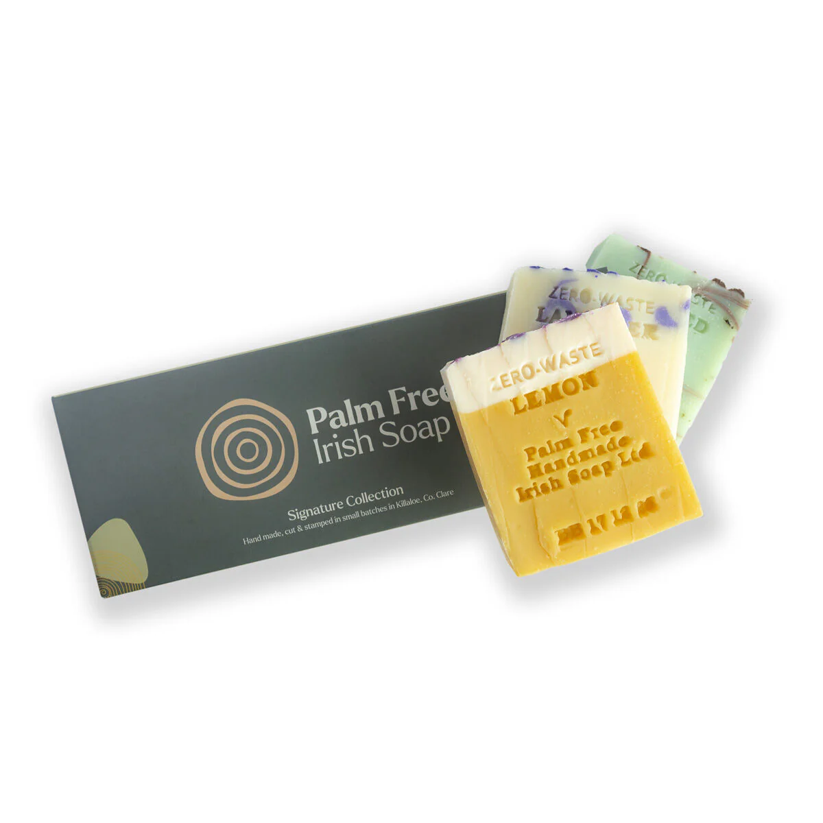 Handcrafted Palm Free Irish Soap β Artisan Gift Pack Of 3 Soaps