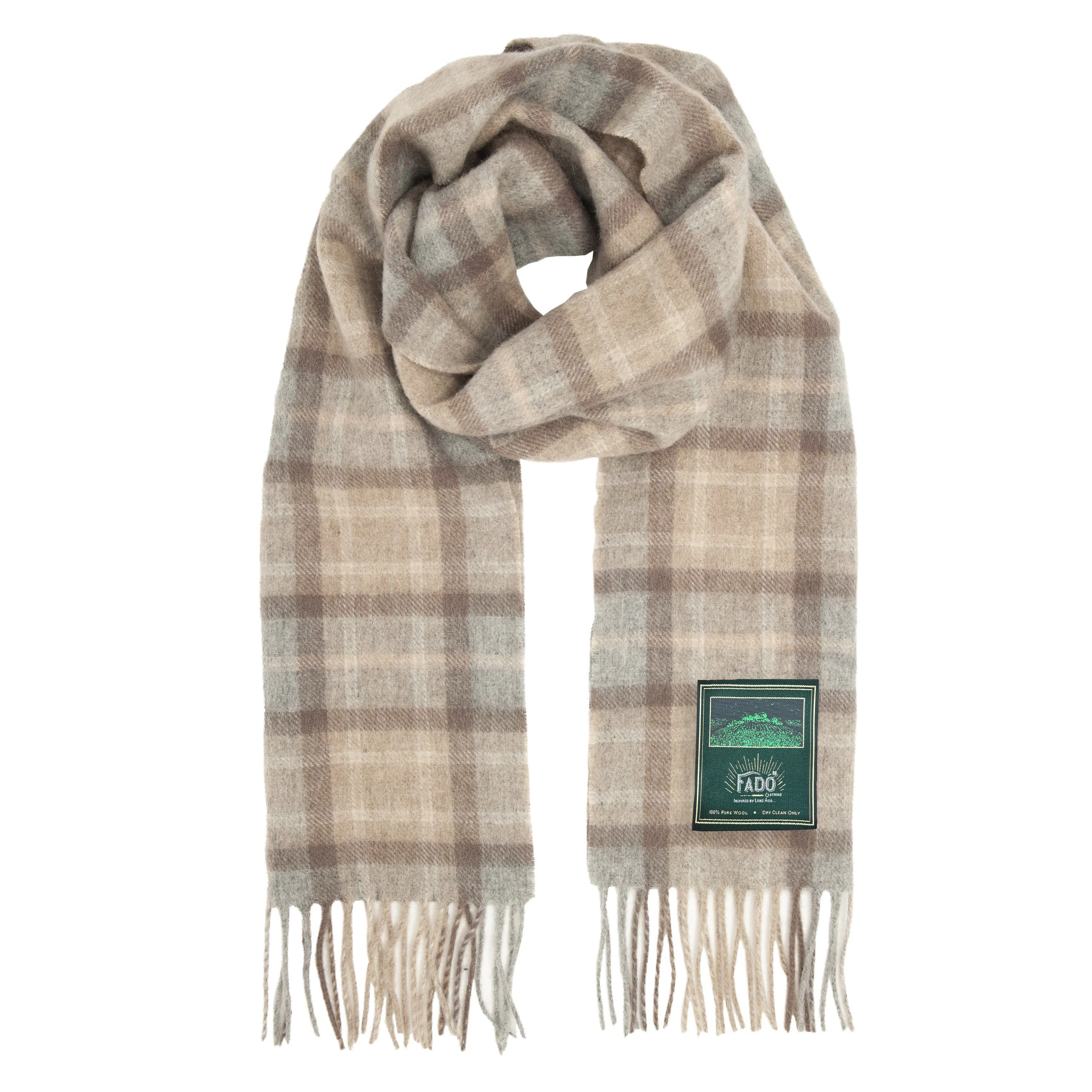 Heritage Traditions Tartan Woollen Scarf โ Mackell Design