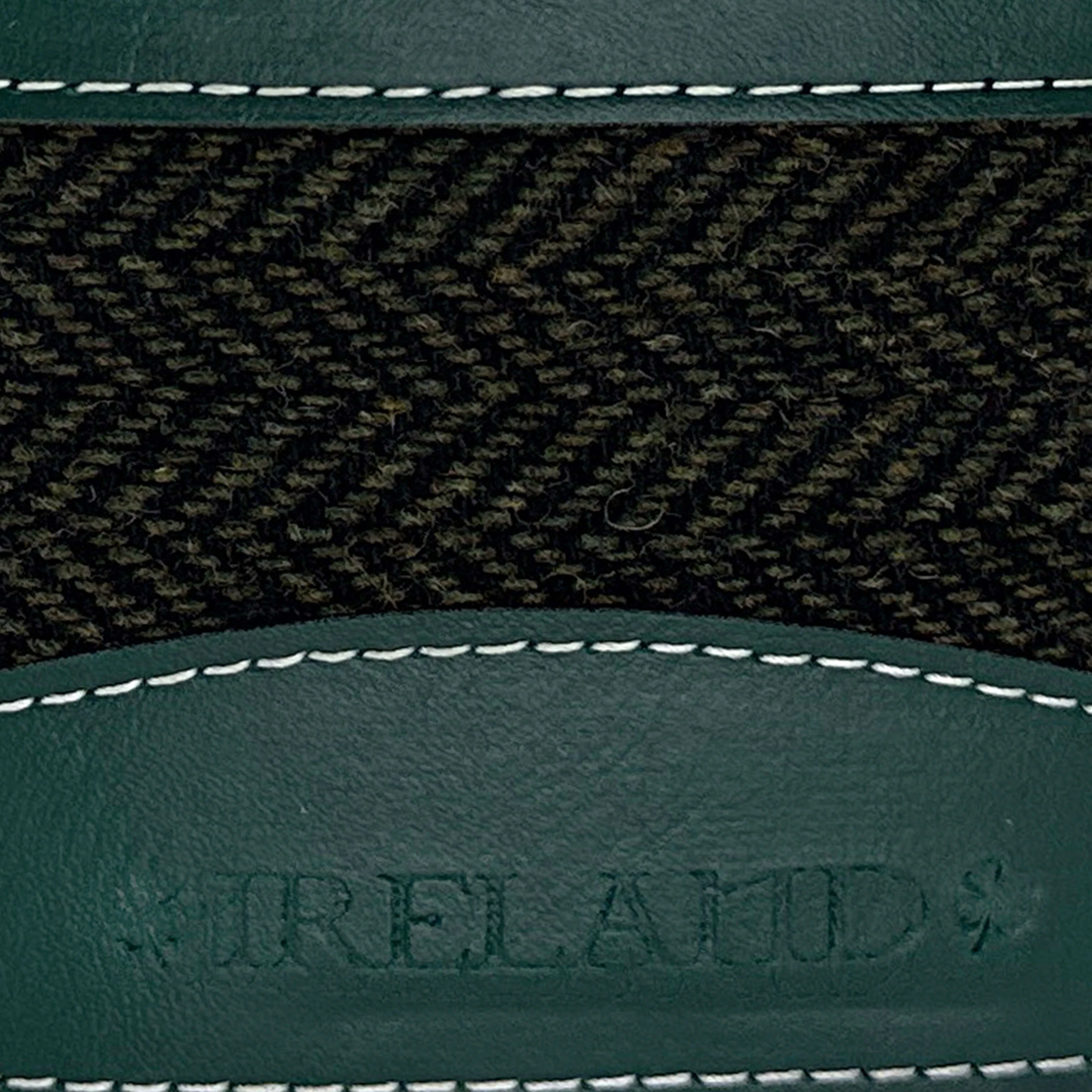 Herringbone Embossed Ireland Flask - Image 2