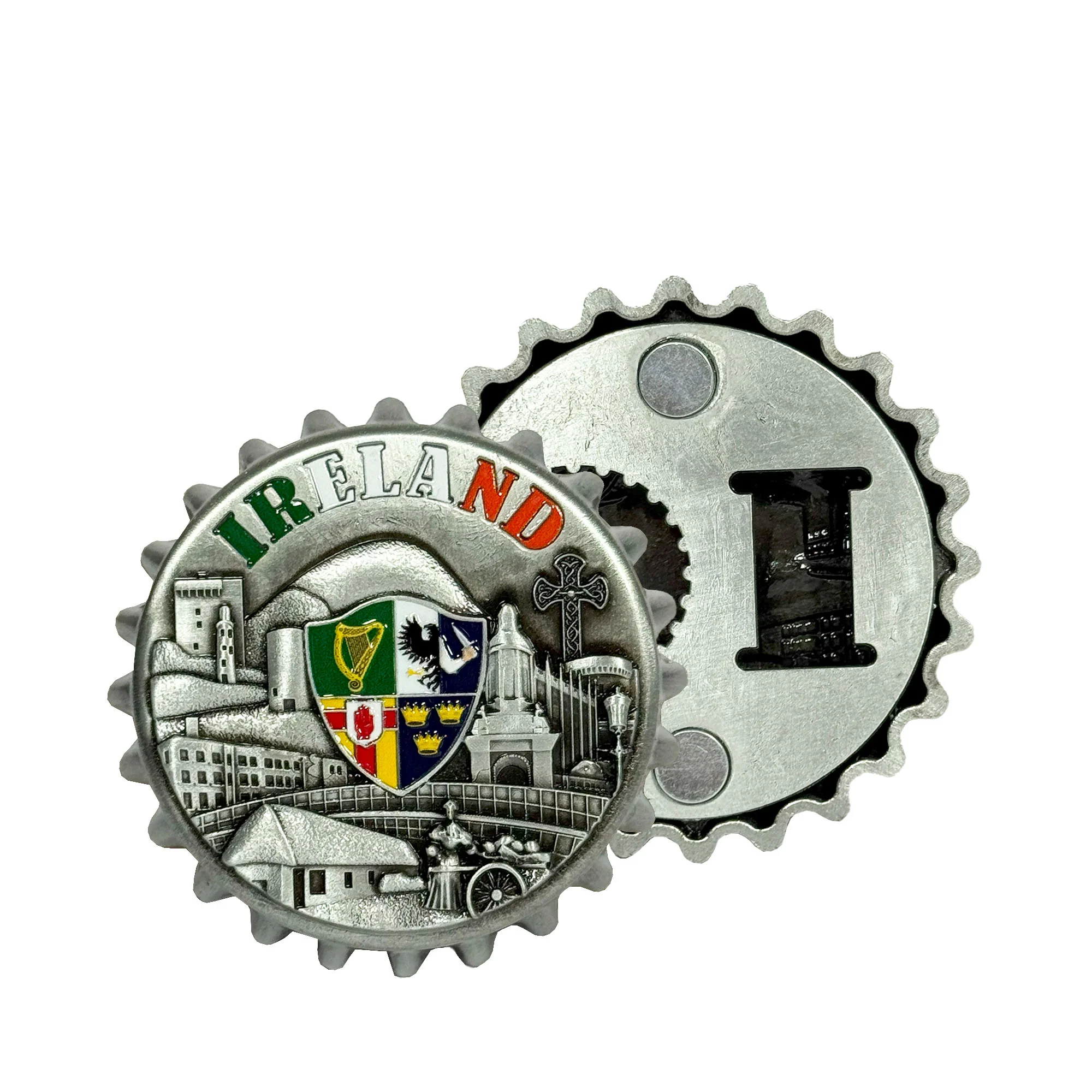 Ireland 8cm Magnetic Bottle Top Bottle Opener