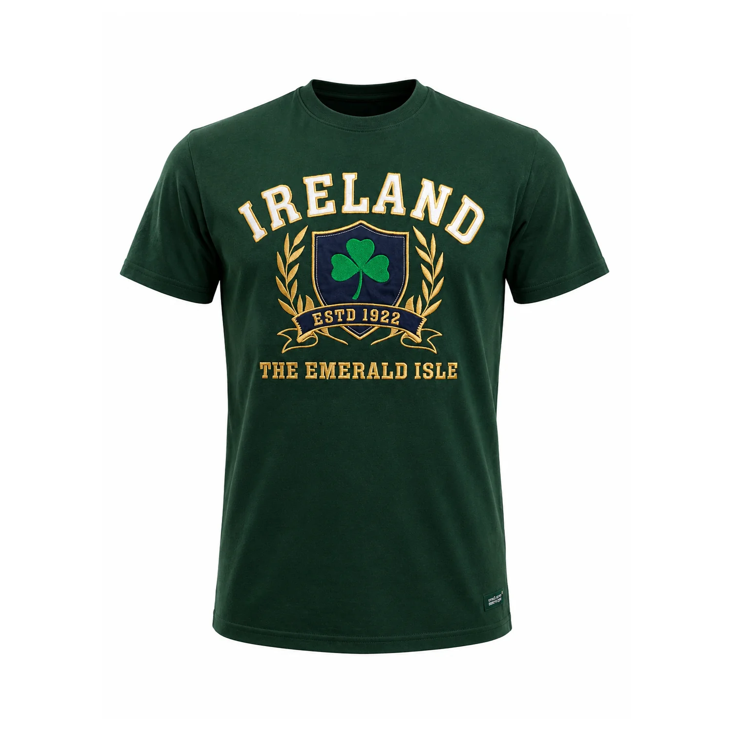 Ireland Celtic Lucky Forest Green Unisex T-Shirt