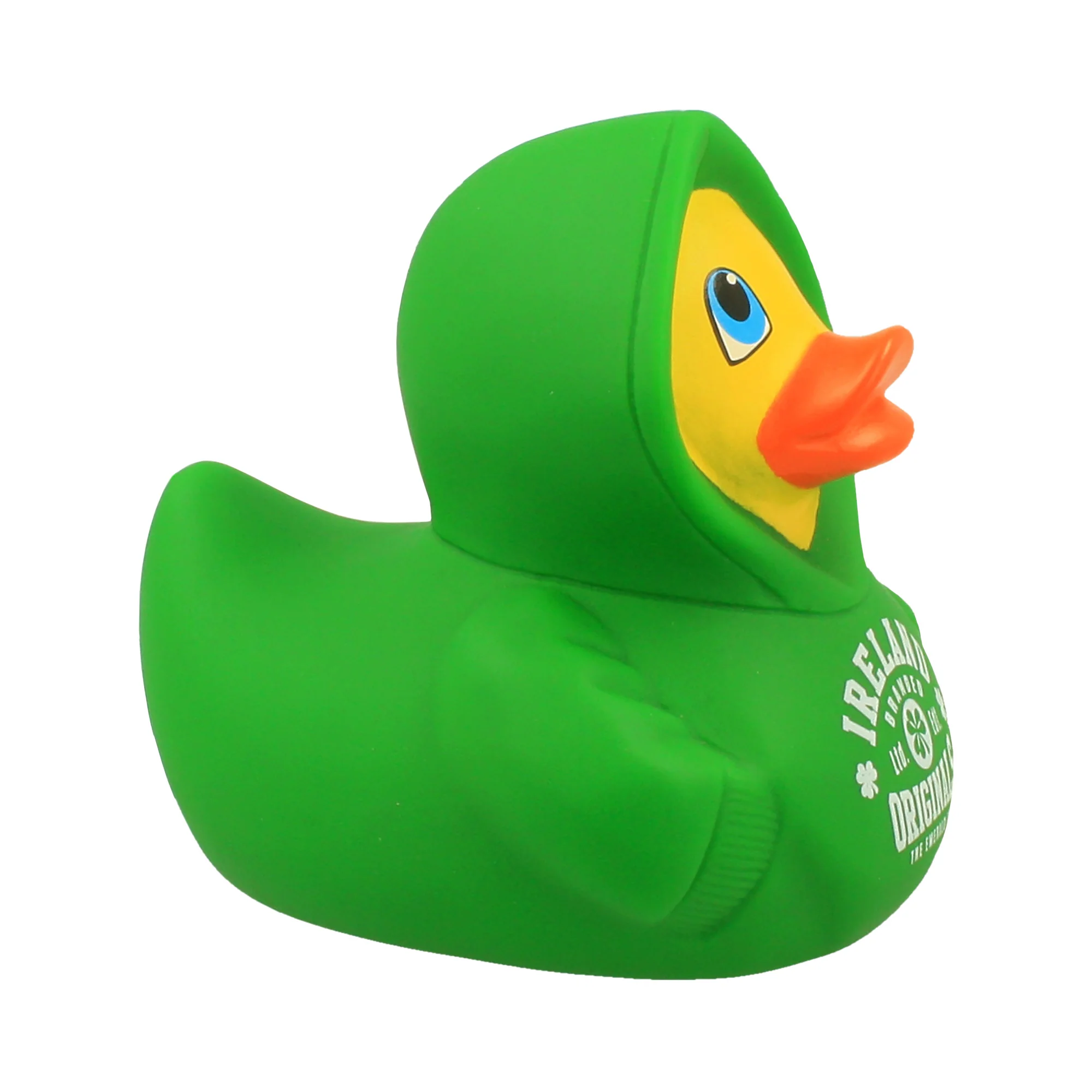 Ireland Green Hoodie Rubber Duck - Image 2