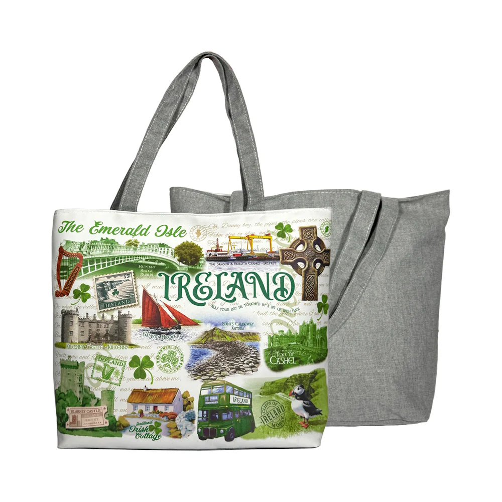 Ireland Montage Shopping Bag - Image 2