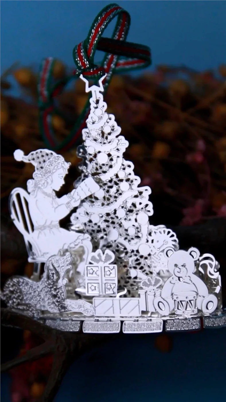 Letters to Santa Hanging Christmas Decoration - Image 2