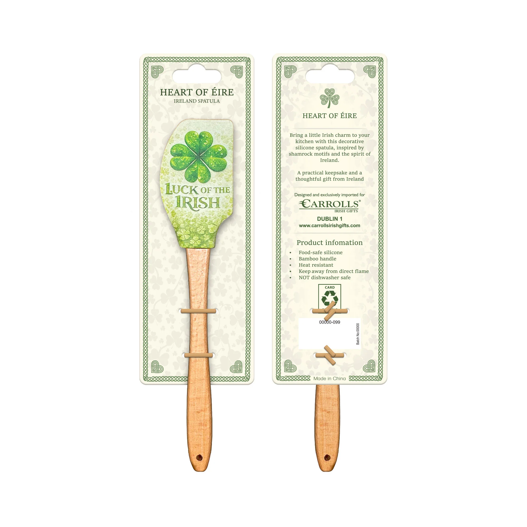 Luck of the Irish Silicone Spatula