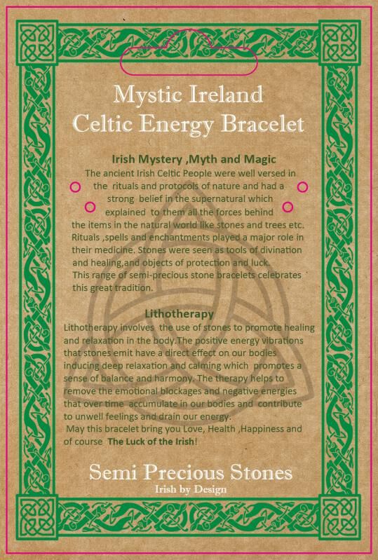 Mystic Ireland Hematite Celtic Energy Stones - Image 3