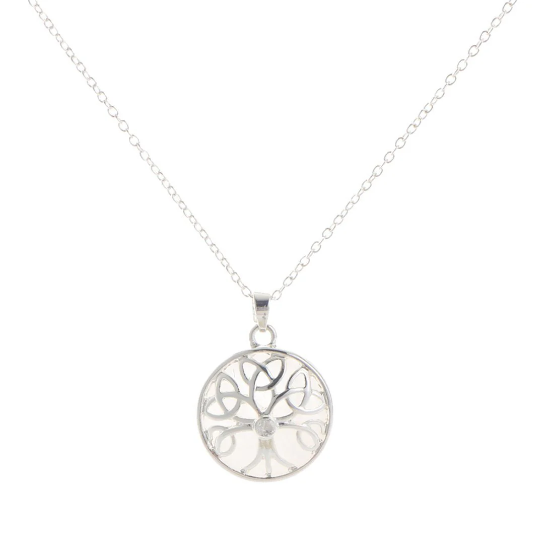Quartz Stone Celtic Energy Necklace - Image 2