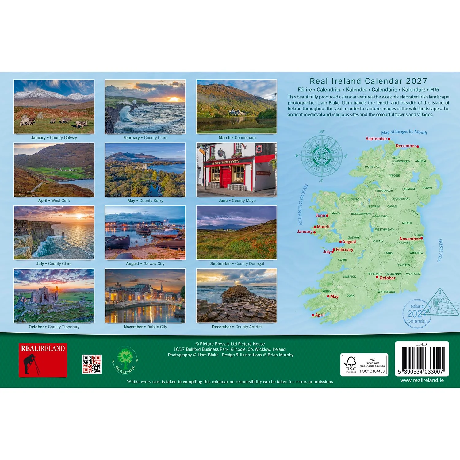 Real Ireland A4 Calendar 2027 - Image 3