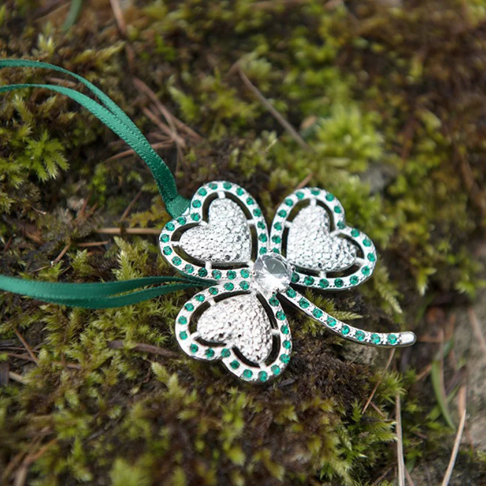 Romance Of Ireland Shamrock Decoration - Image 2