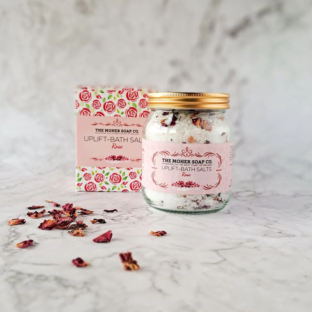 Rose Bath Salts Jar 320g