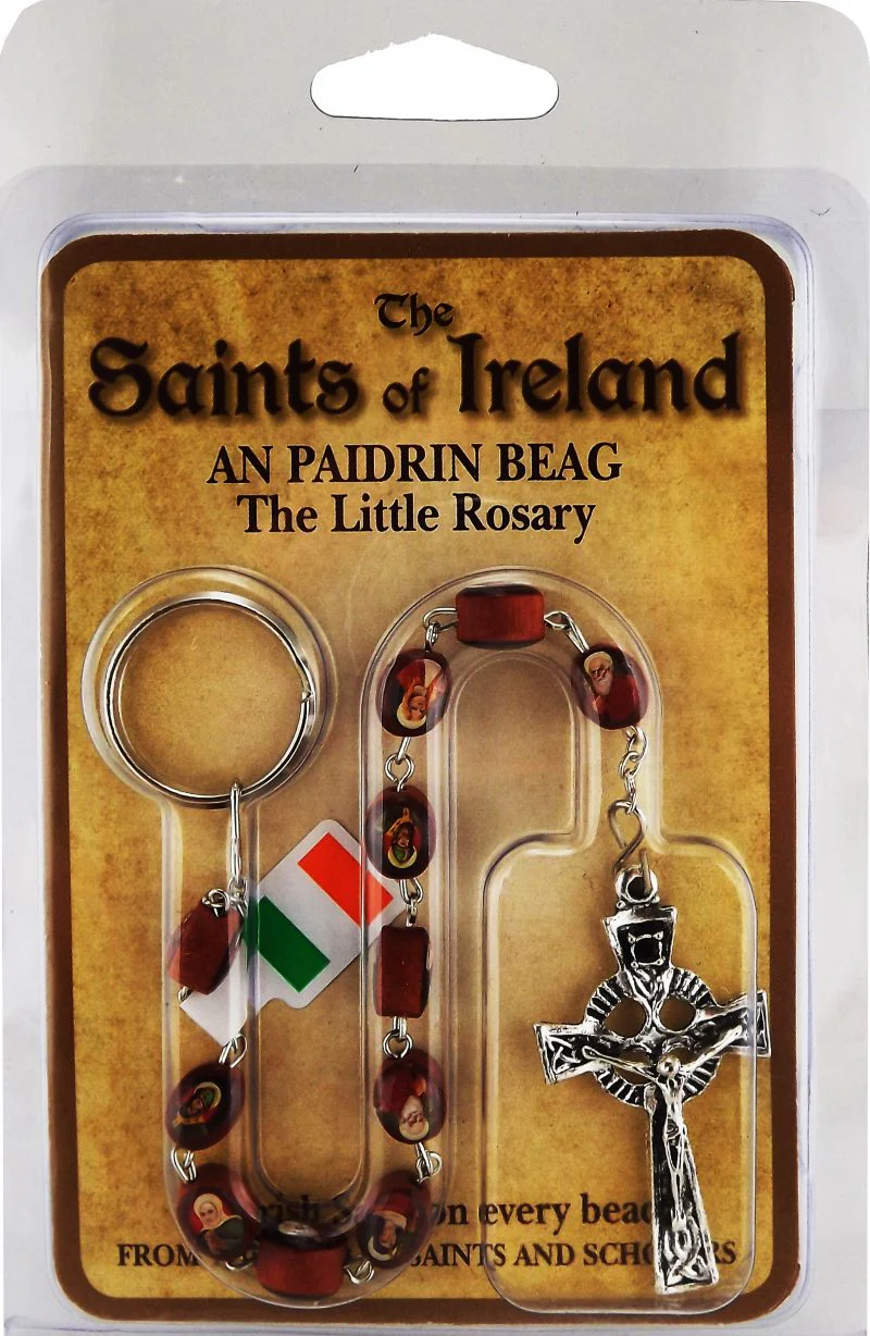 Saints Of Ireland Single Decade Rosary Beads - Image 2