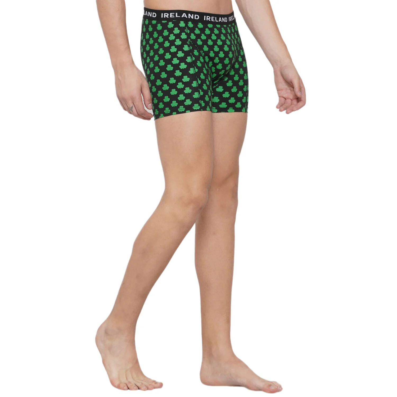 Shamrock Black Mens Boxers - Image 3