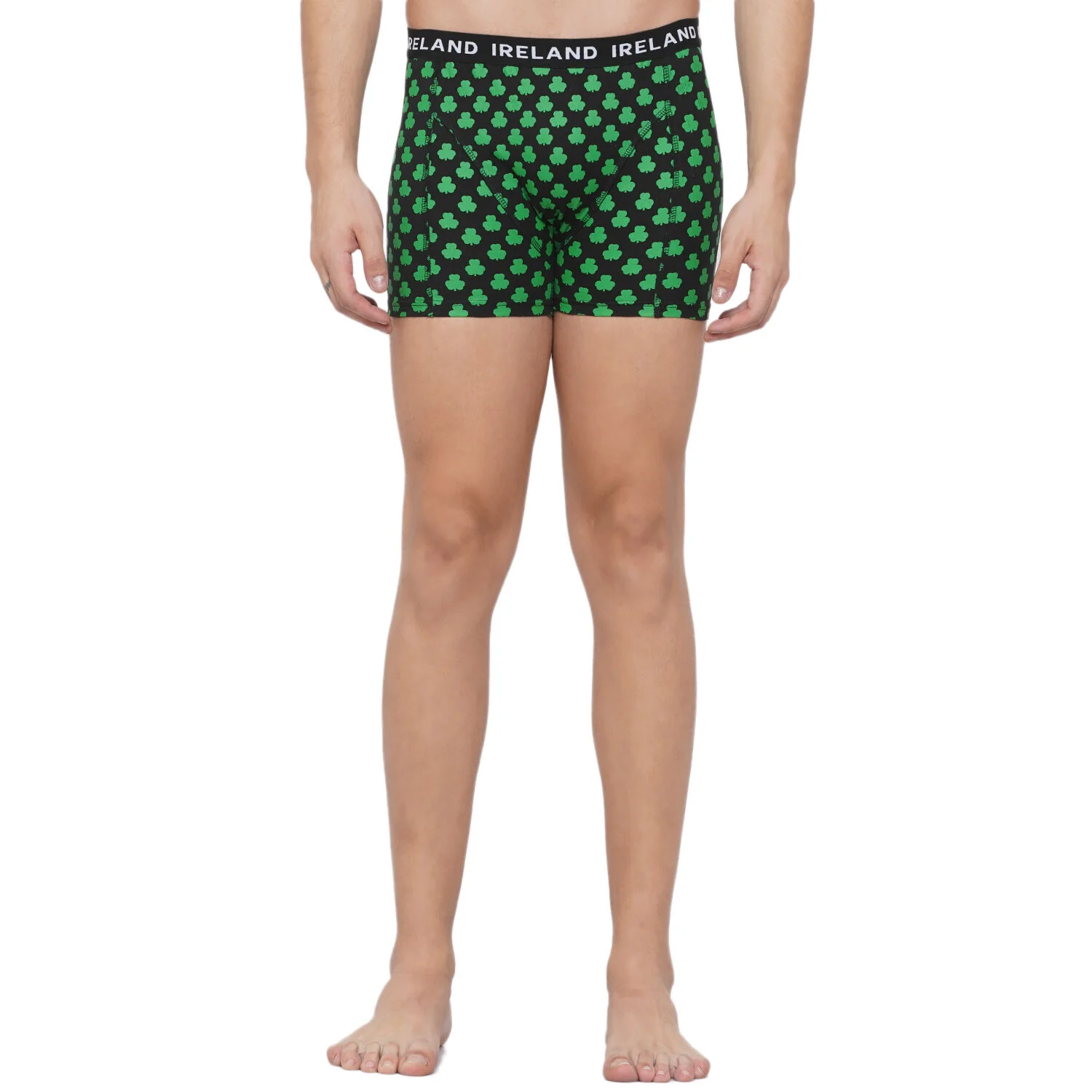 Shamrock Black Mens Boxers - Image 4