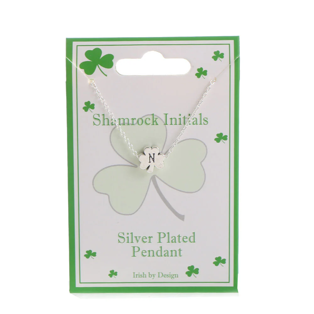 Shamrock Initial Necklace - Image 7