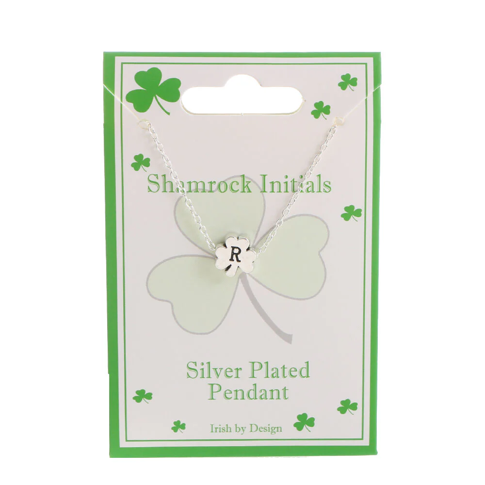 Shamrock Initial Necklace - Image 9