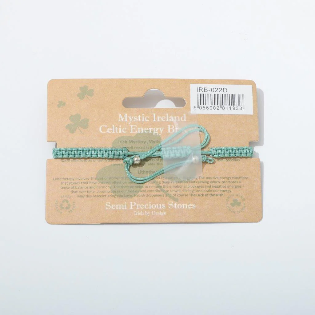 Shamrock Semi Precious Jade Bracelet - Image 3
