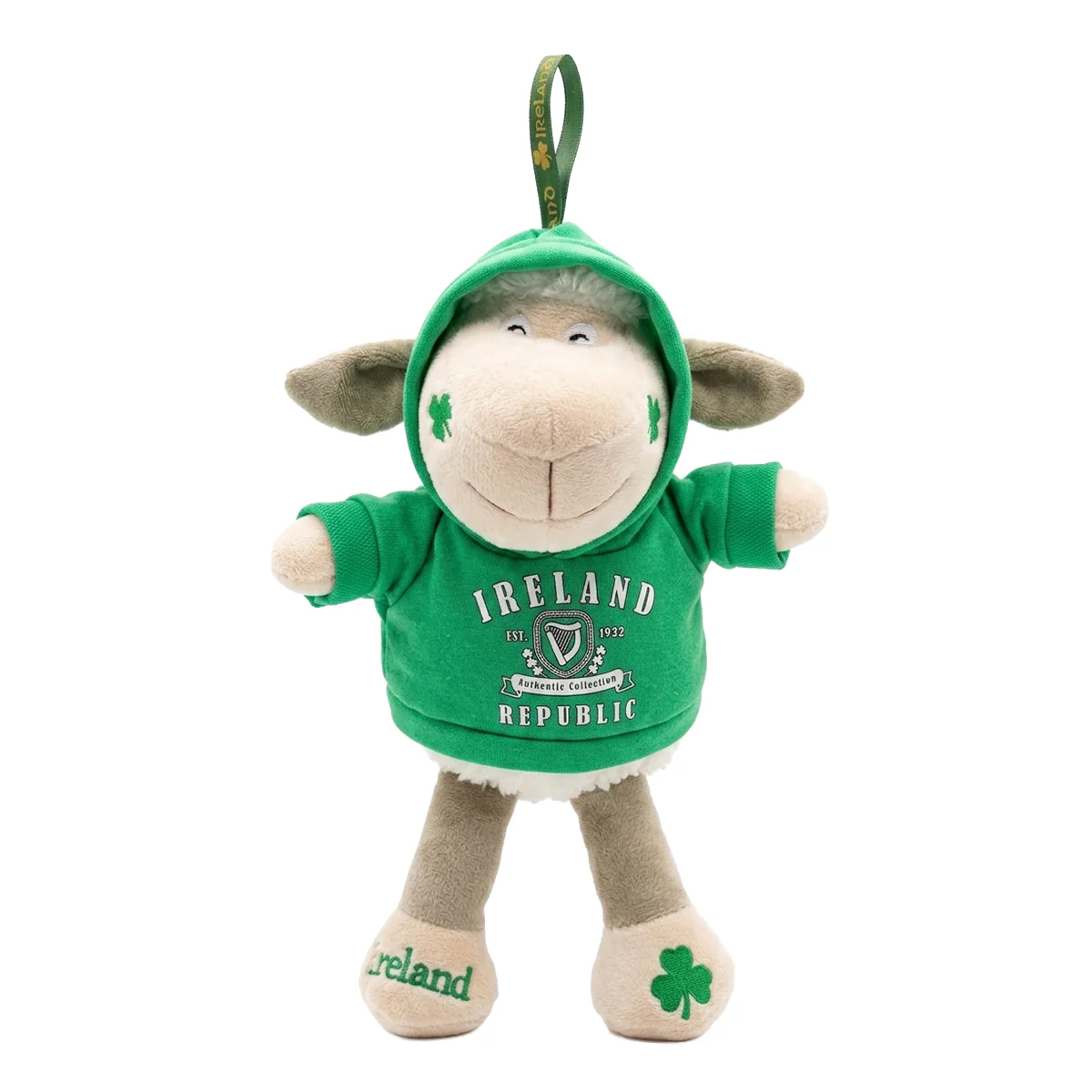 Sheep Plush Toy 18cm Ireland Hoodie