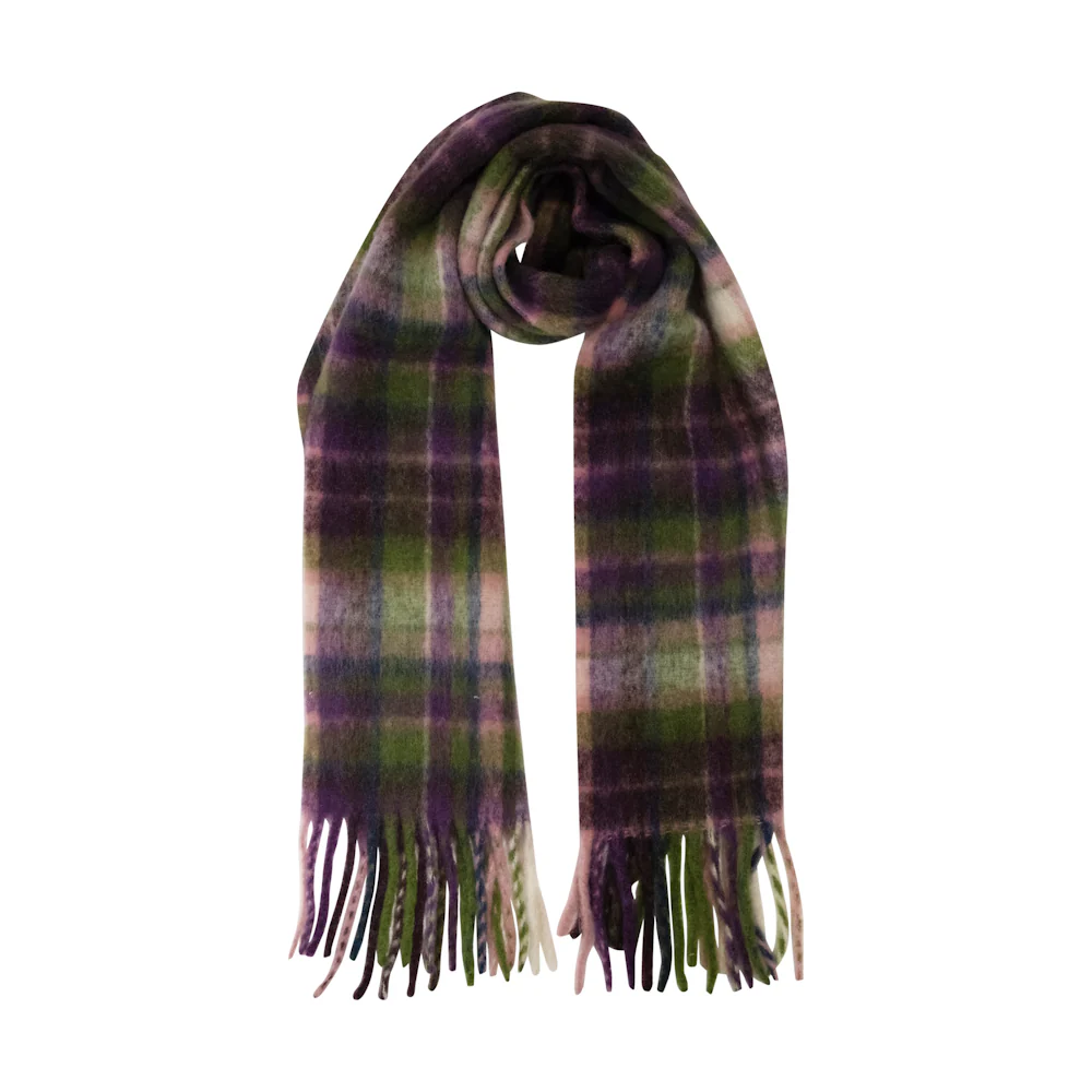Soft Touch Herringbone Heather Blanket Scarf