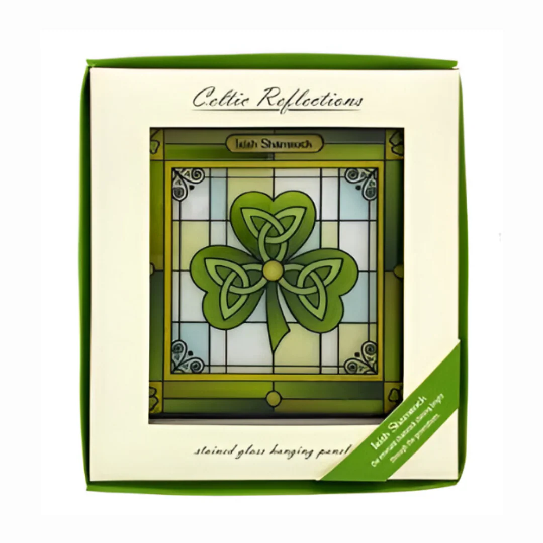 Stained Glass Shamrock Frame - Image 2