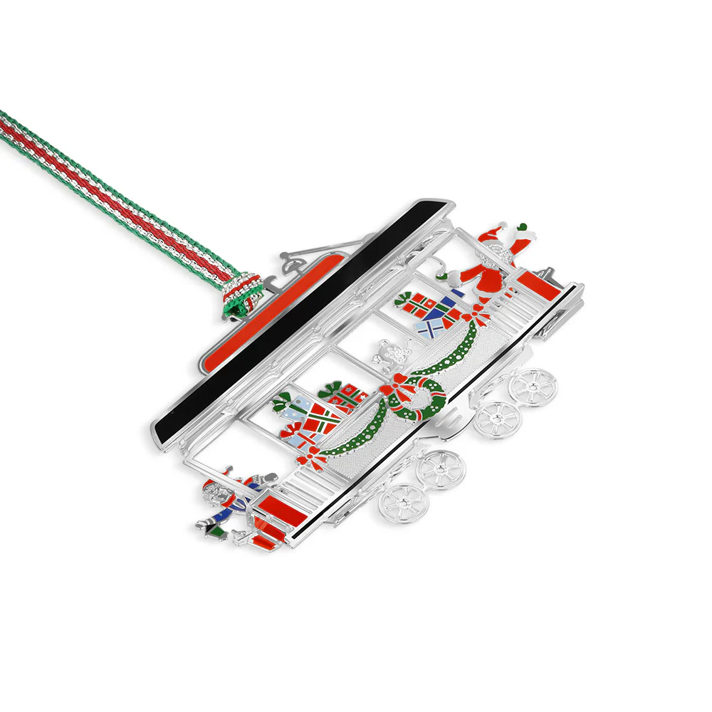 Tram Carriage Christmas Tree Decoration - Image 3