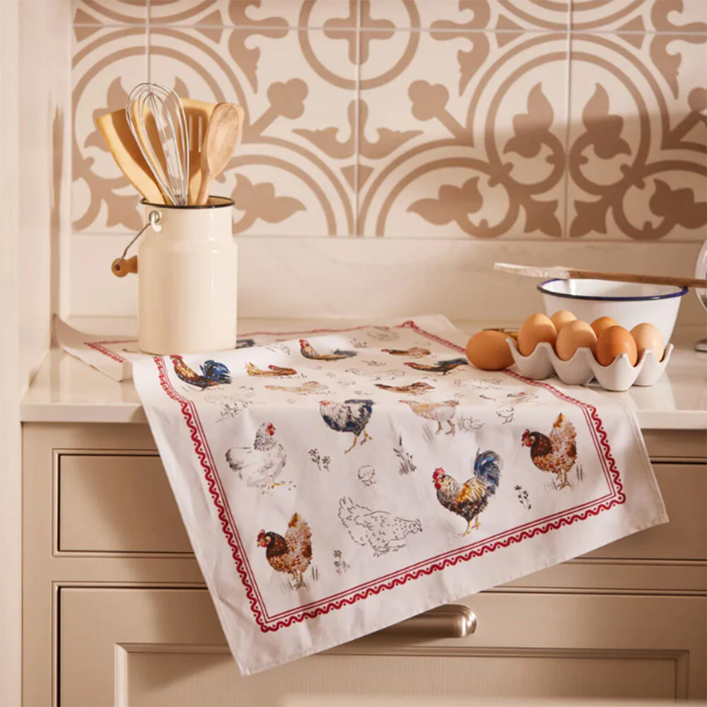 Ulster Weavers Farm Birds Cotton Tea Towel - Image 3