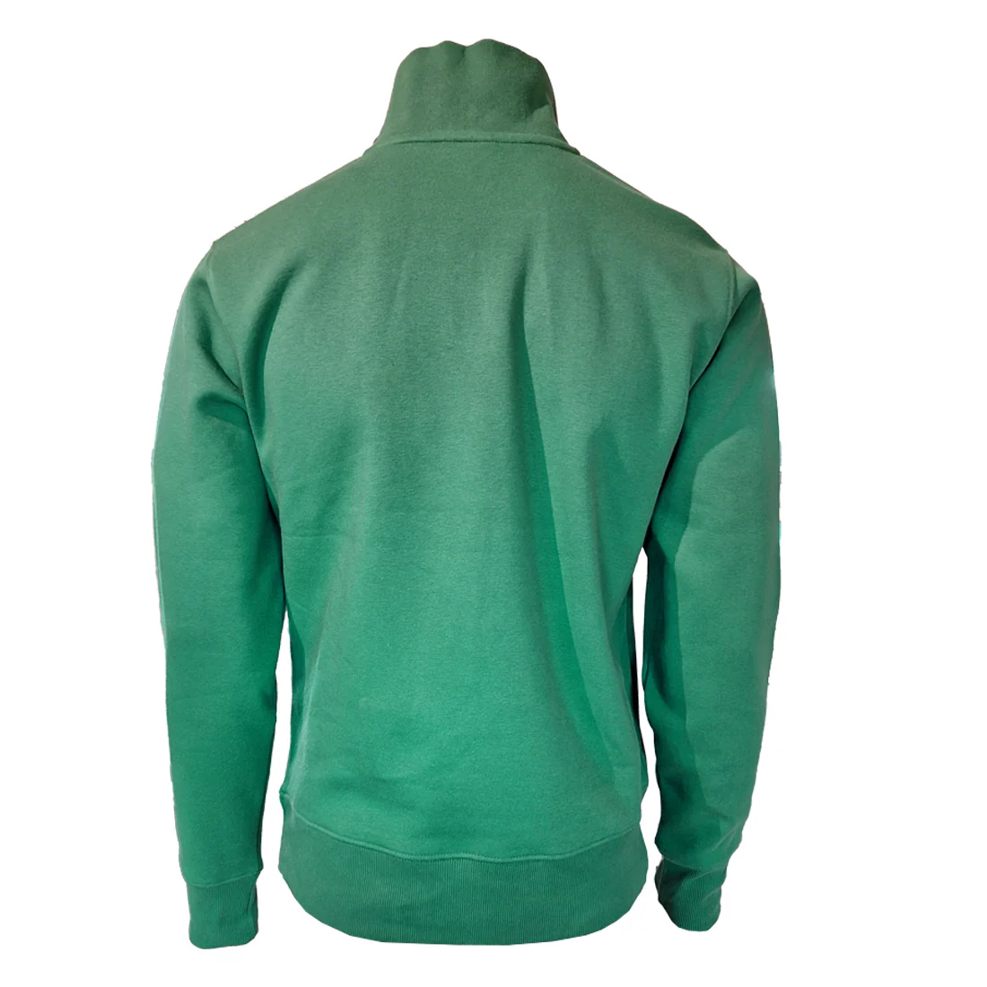 Unisex Ireland Premium Quarter Zip Green Sweatshirt - Image 2