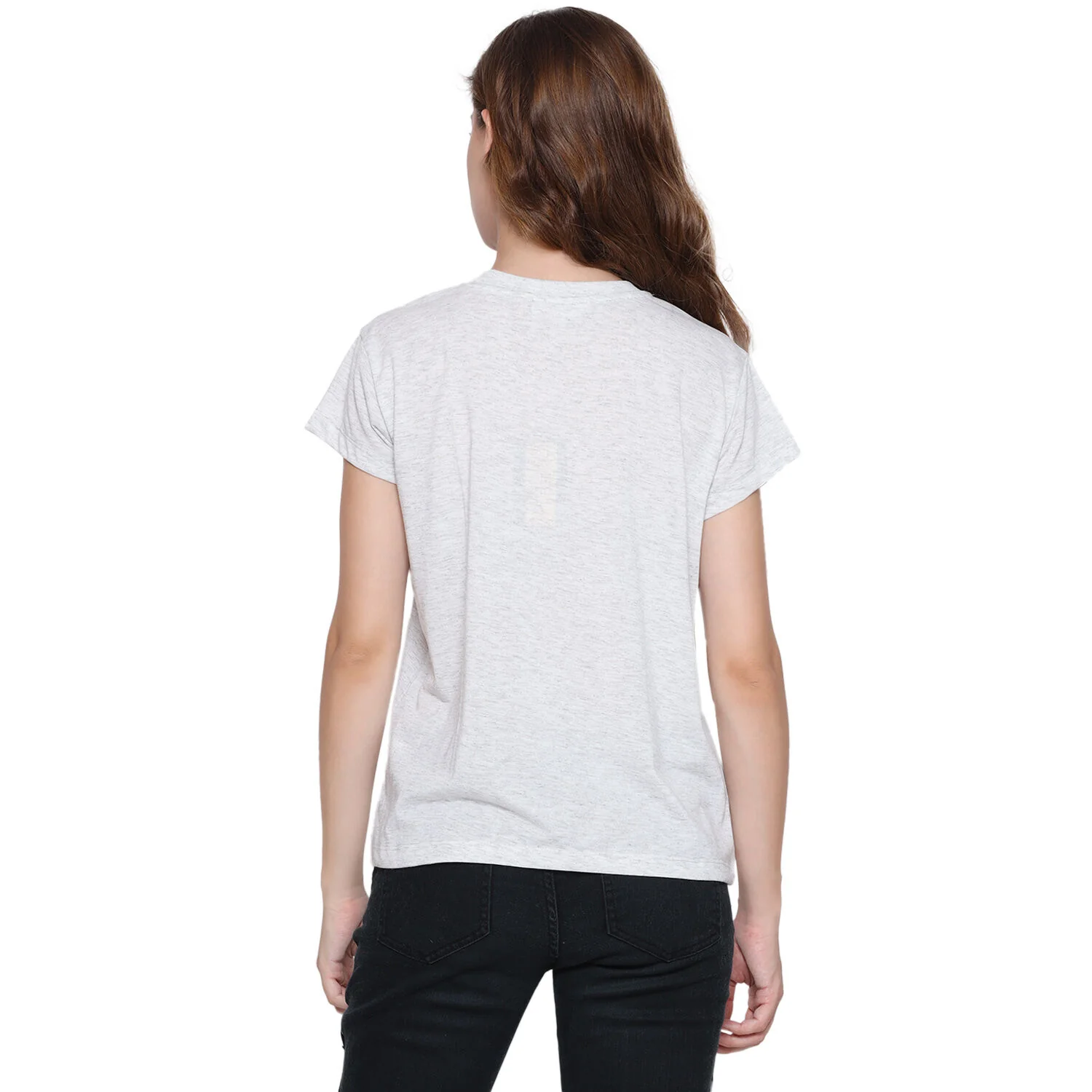 Women's Dublin Stamps T-Shirt Grey - Image 4
